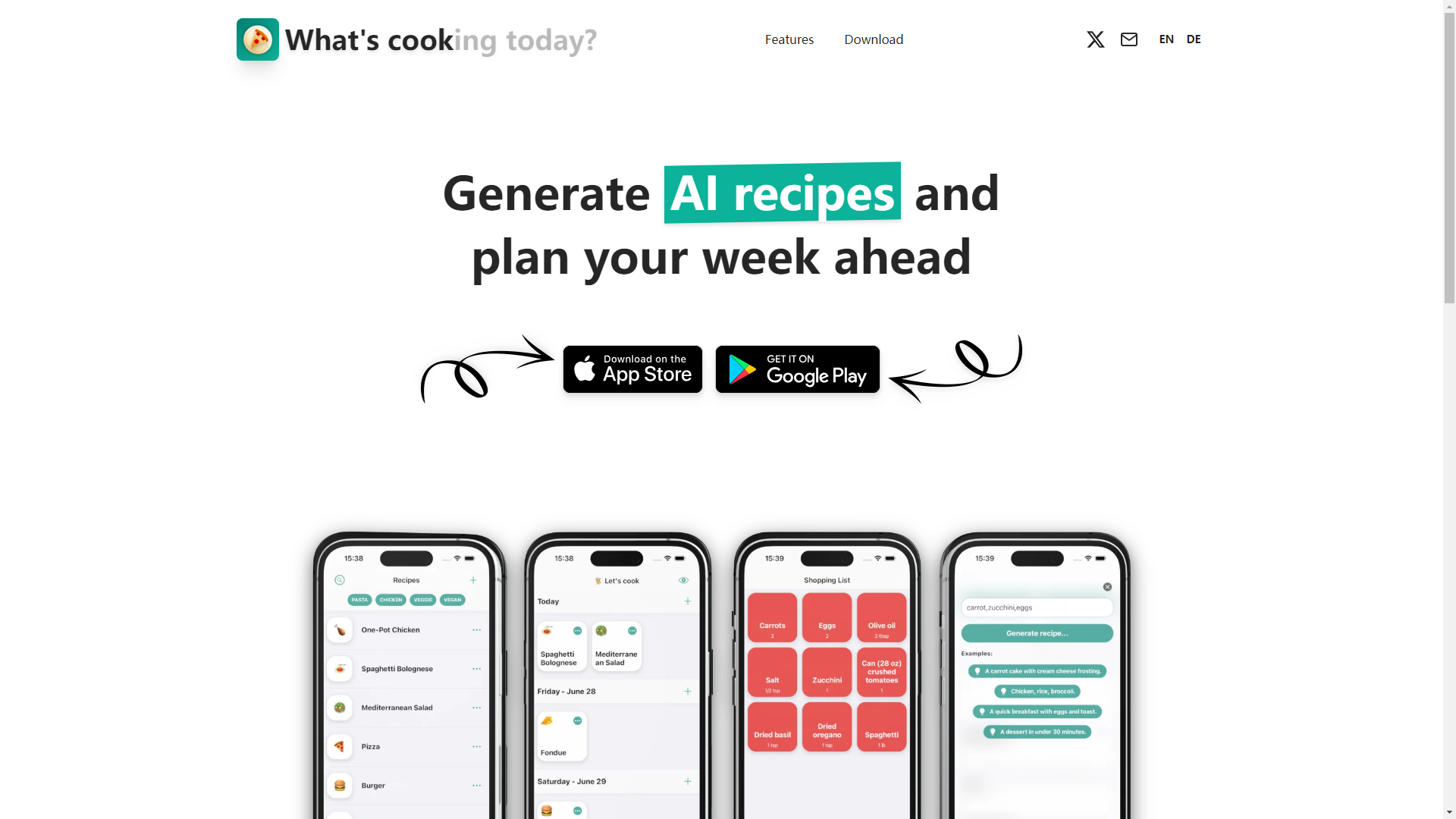 Whats Cooking: Meal Planner