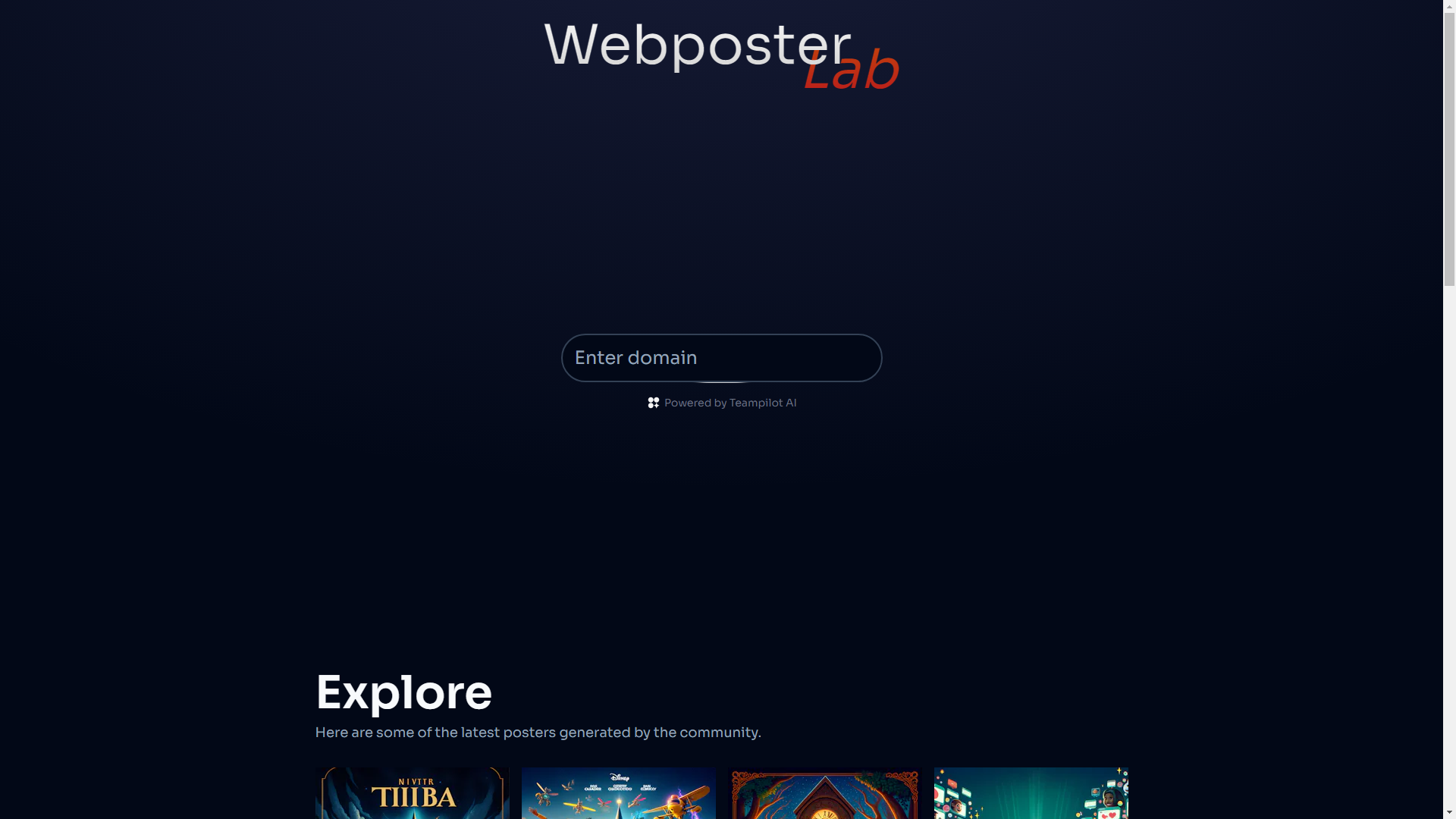 Webposter Lab
